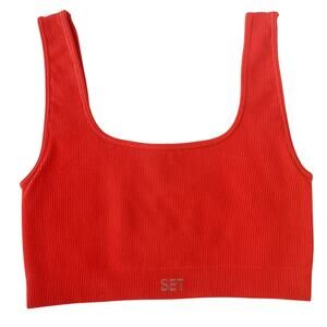 SET Active Sculptflex Contour Bra Size S Guava